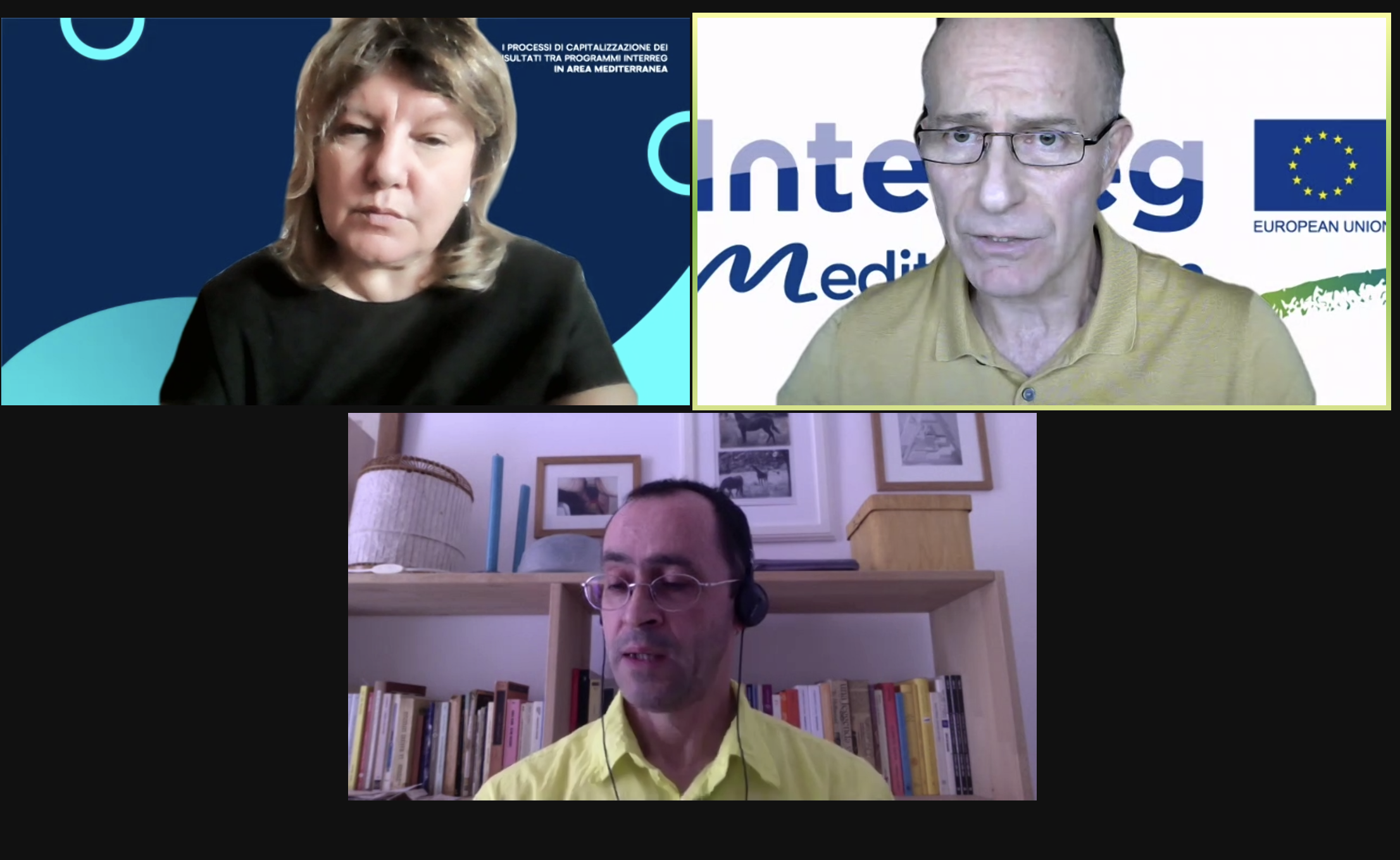 Galleria Webinar, 15 luglio 2021 – “I processi di capitalizzazione dei risultati tra Programmi Interreg in area mediterranea” - Diapositiva 6 di 6