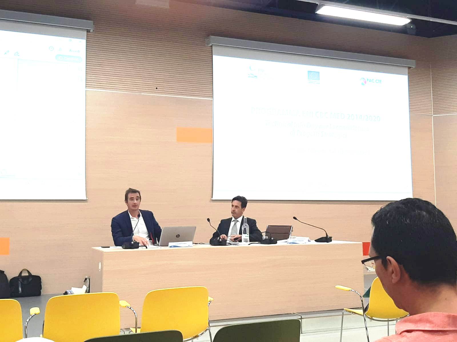 Galleria Bari, 12 giugno 2019 – Technical Info Day per la candidatura di Progetti Strategici ENI CBC MED - Diapositiva 8 di 14