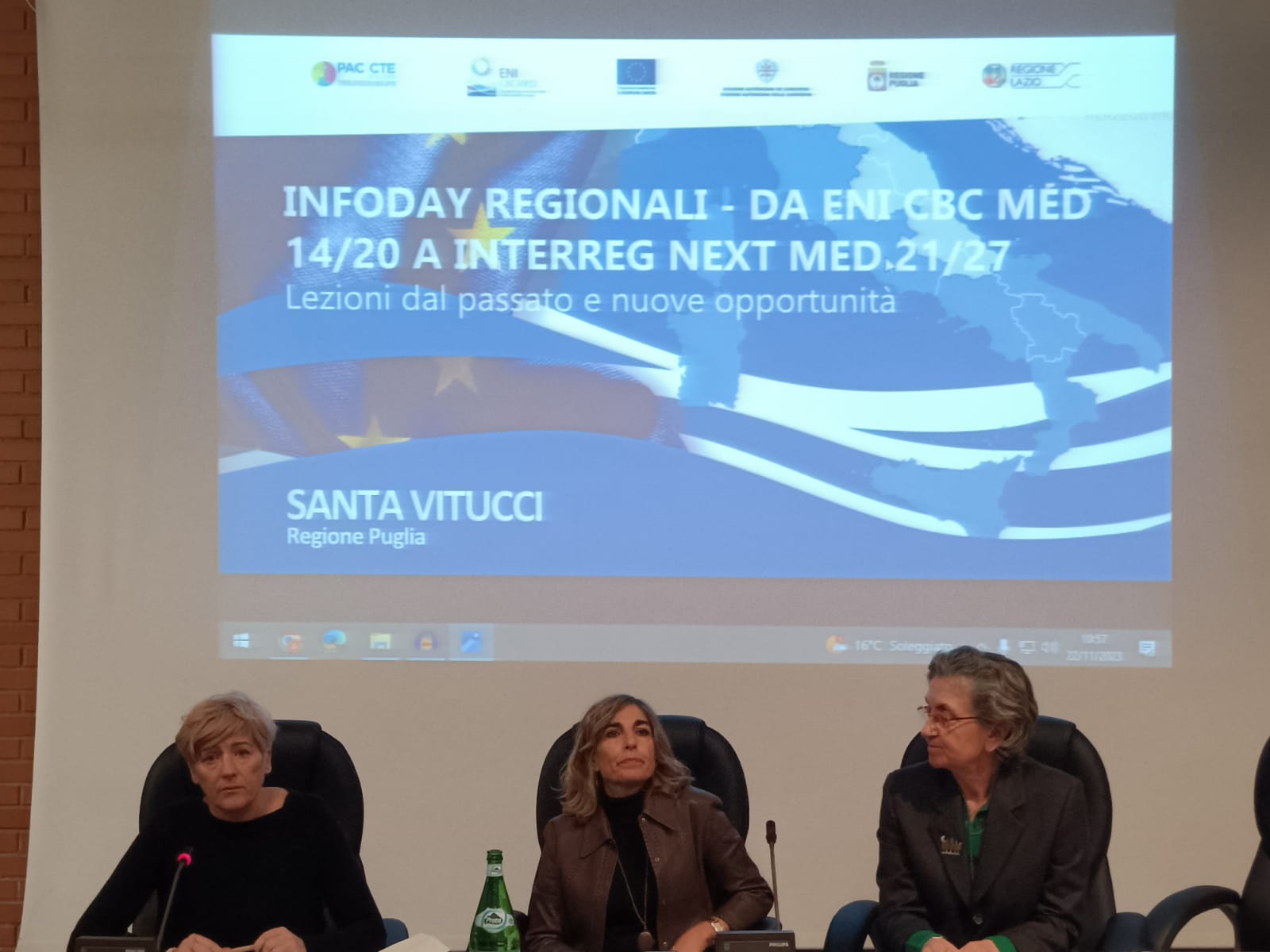 Galleria Catanzaro, Napoli, Potenza, Genova (20-22-23 novembre - 5 dicembre) – Infoday Regionali “Da ENI CBC MED 14/20 a INTERREG NEXT MED 21/27 - Lezioni dal passato e nuove opportunità” - Diapositiva 16 di 24