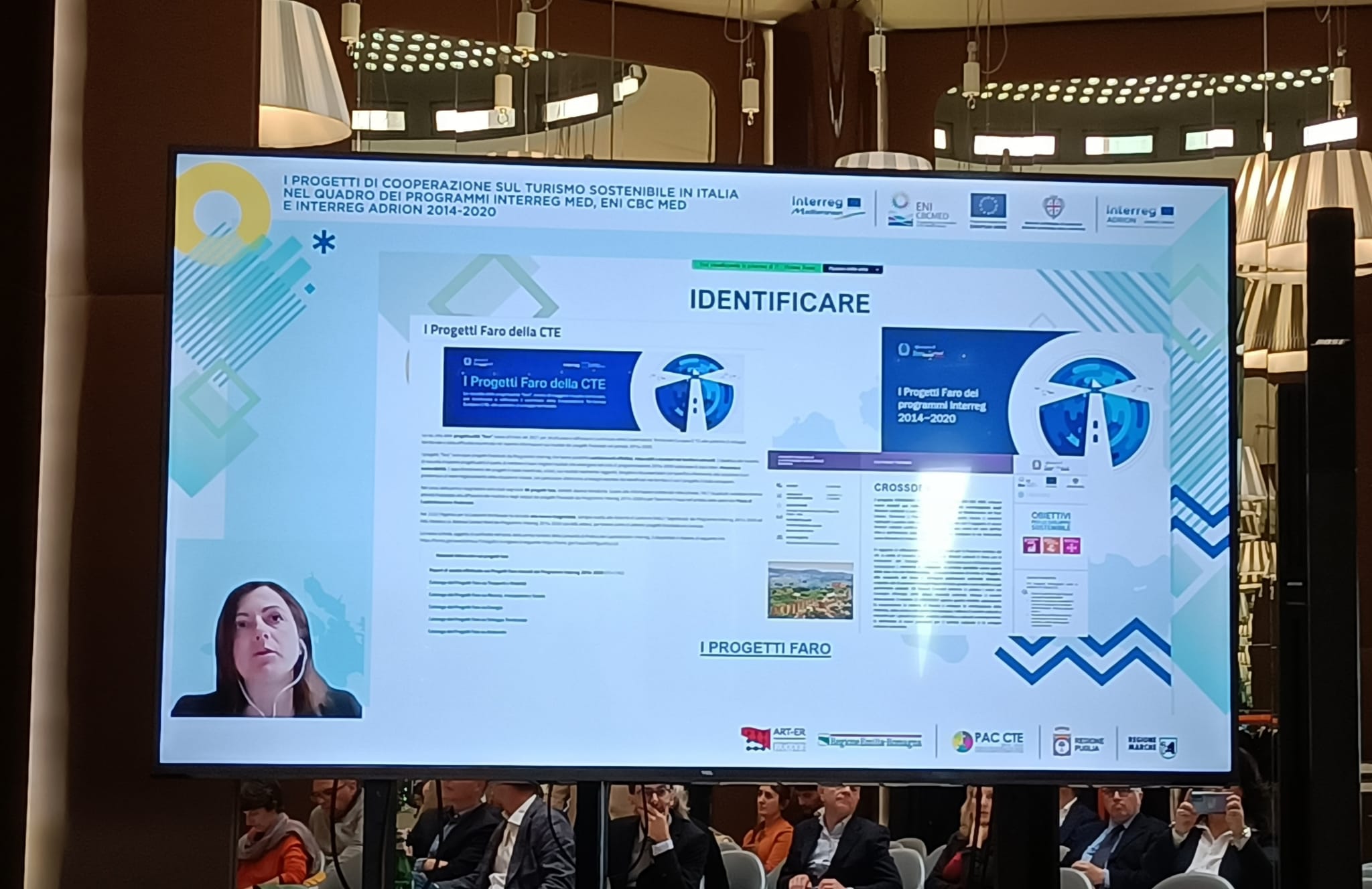 Galleria Bari, 30 marzo 2023 – Evento “Presentazione del Rapporto di Valutazione dei progetti di cooperazione sul Turismo Sostenibile, nel quadro dei Programmi Interreg Euro-MED, ENI CBC Med ed Interreg ADRION 2014-2020” - Diapositiva 10 di 14