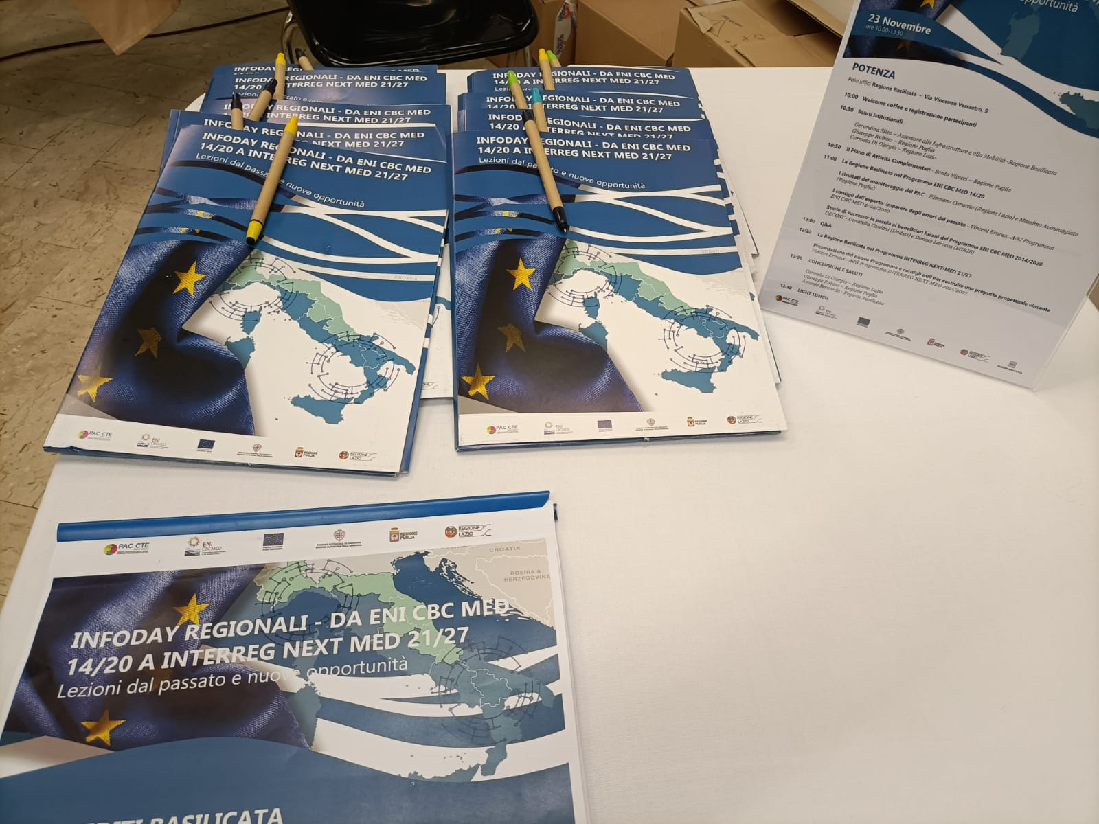 Galleria Catanzaro, Napoli, Potenza, Genova (20-22-23 novembre - 5 dicembre) – Infoday Regionali “Da ENI CBC MED 14/20 a INTERREG NEXT MED 21/27 - Lezioni dal passato e nuove opportunità” - Diapositiva 23 di 24