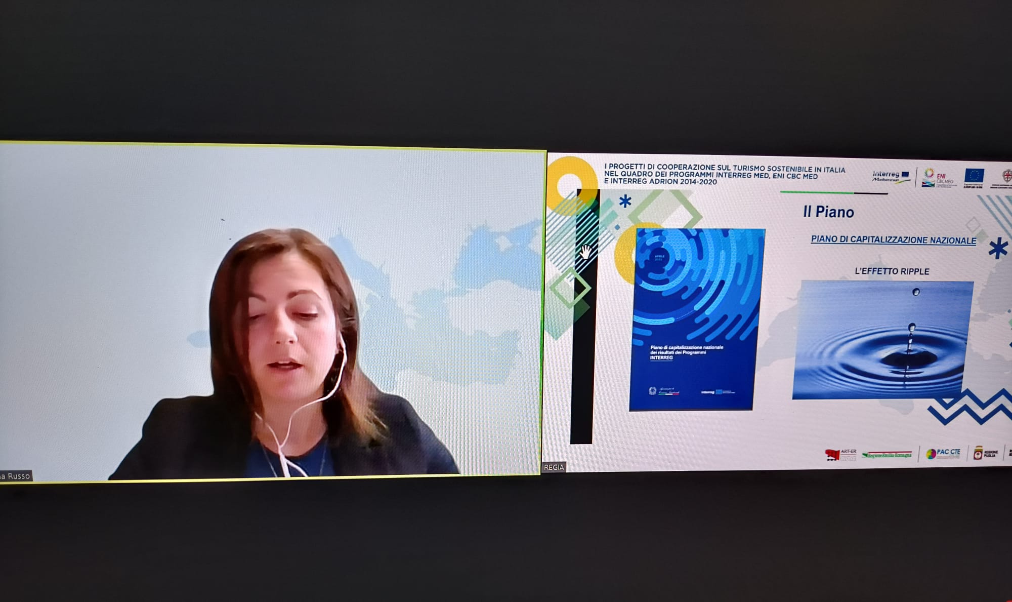 Galleria Bari, 30 marzo 2023 – Evento “Presentazione del Rapporto di Valutazione dei progetti di cooperazione sul Turismo Sostenibile, nel quadro dei Programmi Interreg Euro-MED, ENI CBC Med ed Interreg ADRION 2014-2020” - Diapositiva 9 di 14