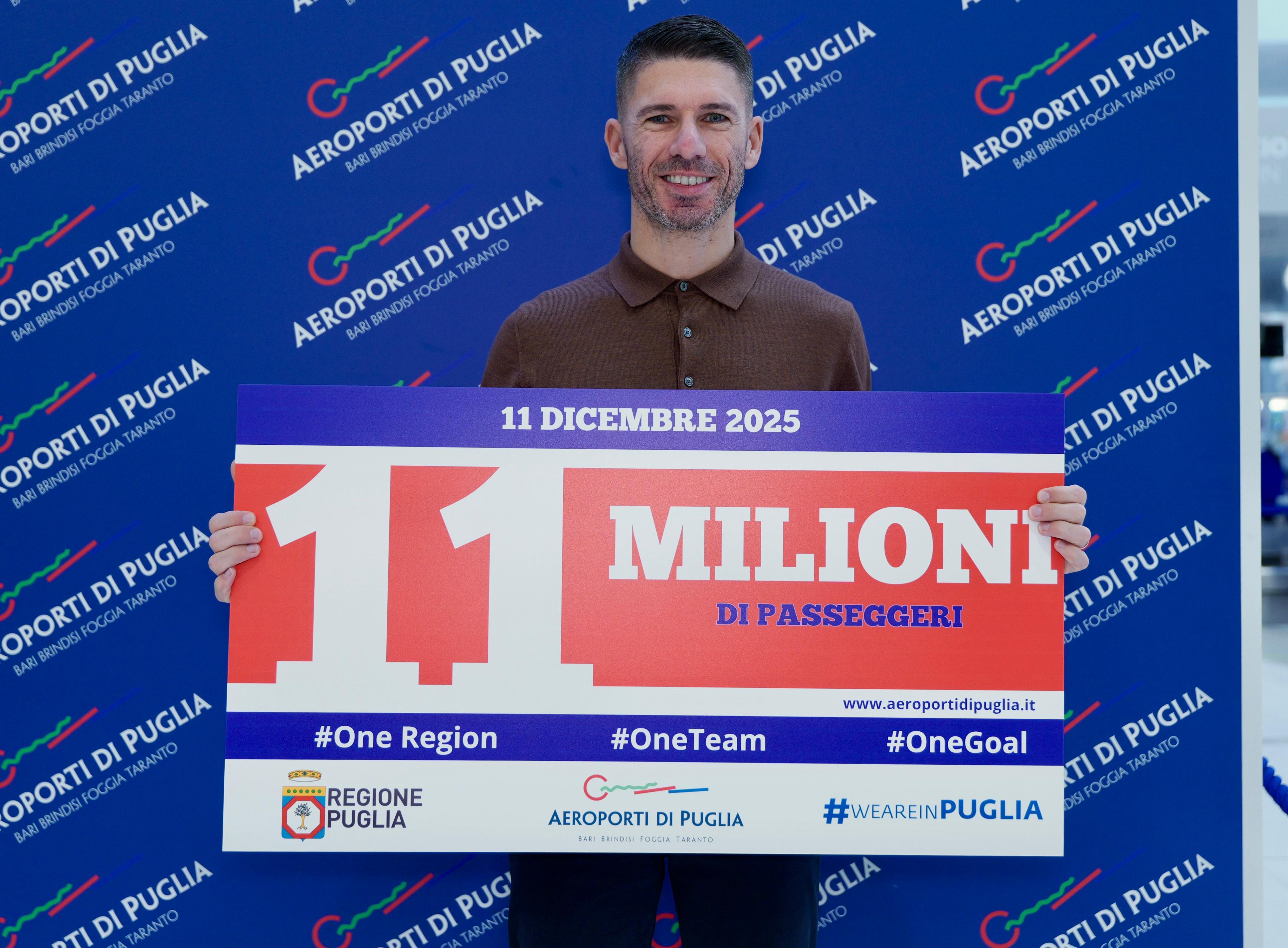 Galleria Trasporti, Emiliano e Ciliento: “Aeroporti di Puglia chiude l’anno con numeri importanti: il lavoro di squadra per il potenziamento del trasporto aereo ha dato i suoi risultati” - Diapositiva 7 di 7