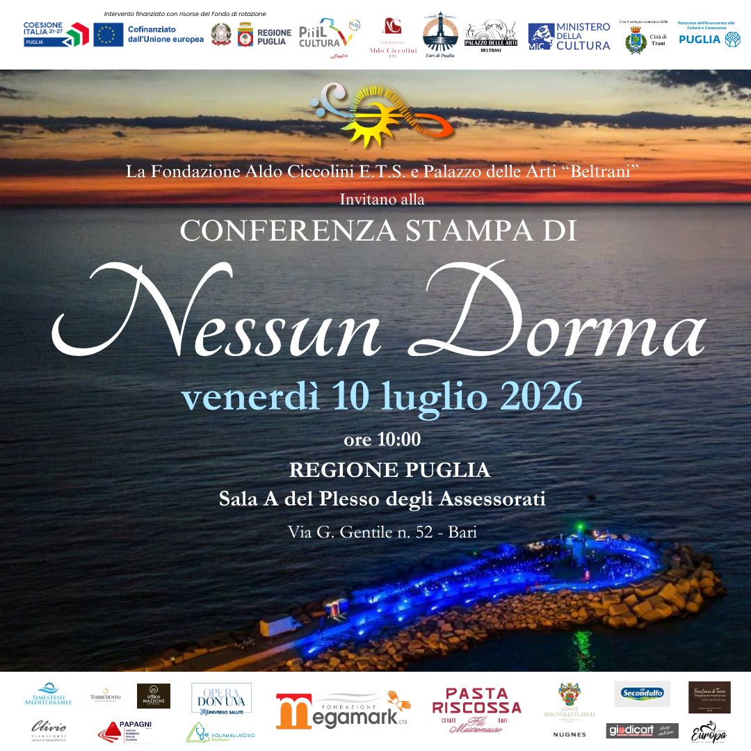 Galleria Nessun Dorma 2026, presentazione del concerto all’alba - Diapositiva 2 di 2