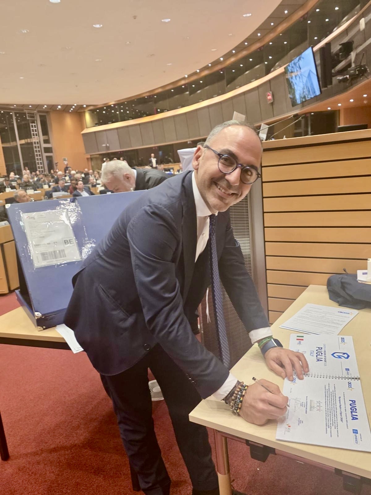Galleria La Puglia designata ufficialmente “Regione Europea dello Sport 2026” a Bruxelles - Diapositiva 2 di 2