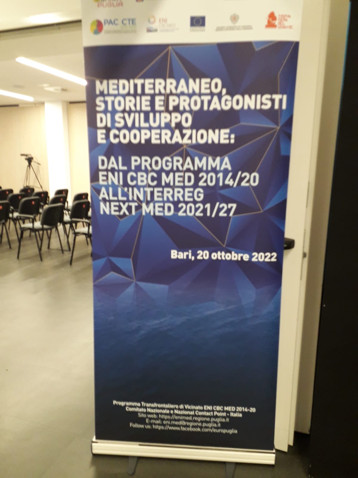 Galleria Bari, 20 ottobre 2022 – Evento “Mediterraneo, storie e protagonisti di sviluppo e cooperazione: dal Programma ENI CBC MED 2014/20 all’Interreg NEXT MED 2021/27” - Diapositiva 11 di 11